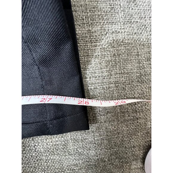 Blair Womens Black Elastic Waist Pants Large Cotton/Polyester Blend Pockets - Picture 7 of 8